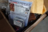BOX LOT INCLUDING STOCK PADS PISTOL GRIPS GUN ACCESSORIES