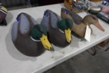 3 MALLARD DECOYS BY GIARDINA