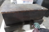 ANTIQUE PRIMITIVE STYLE MINIATURE CHEST APPROX 25 INCH X 13 X 11
