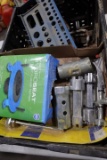 BOX LOT SAFETY ITEMS TOOLS RACKS AND MORE