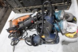 RIDGID SCREW GUN 2 MAKITA ELECTRIC GRINDERS CRAFTSMAN DREMMEL TOOL AND RYOB