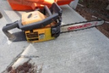 #1602 MONTGOMERY WARD CHAIN SAW 3.7 CUBIC INCH ENG 20