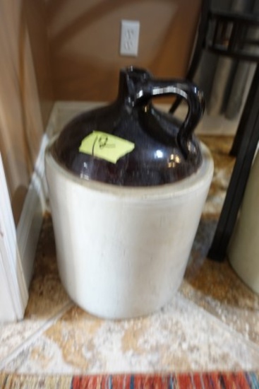 ANTIQUE SALT GLAZE WHISKEY JUG APPROX 5 GALLON