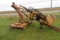 #3502 ROANOKE BUSH AXE G195 SIDE MOWER 5' CUTTING DECK 3 PT MOUNT PTO DRIVE