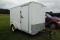 #3821 2011 FRANKLIN ENCLOSED TRAILER 6 X 10 SINGLE AXLE 2990 LB GWV 2