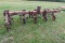 #3302 BRILLION 4 ROW CULTIVATOR 11' WIDE 3 PT MOUNT
