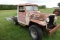 #2107 1959 WILLY JEEP PROJECT VEHICLE NO FLOOR NO SEAT MISSING WINDOWS FLAT