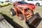 #4303 KUBOTA TRACTOR B6100E DSL LOADER ATTACHMENT 3 SP HI LO PTO 3 PT HITCH