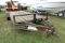 #7001 2005 RIDGELINE TRAILER TANDEM AXLE 18 X 7 2' BEAVERTAIL 5' RAMPS D RI