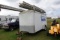 #7701 1994 TRAILER WITH TOOLS 12' LONG 2990 LB GVW 2 5/16 MOUNTH SINGLE AXL