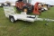 #4310 ALUMINUM TRAILER MOTORCYCLE TRAILER NO TITLE 38