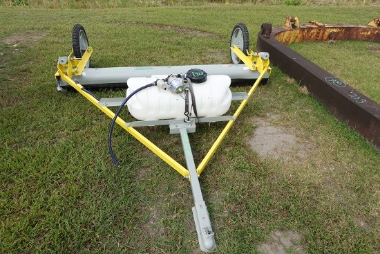 #1901 GRASS WORKS WEED WIPER 90" 14 GALLON POLY TANK 12 VOLT 1.8GPM SPRAY M