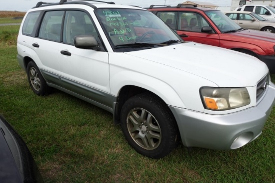 #4801 2005 SUBARU FORESTER AWD 194365 MILES LL BEAN EDITION POWER DOORS AND