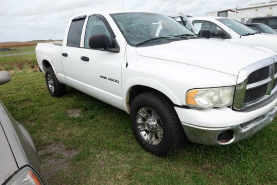 #3802 2005 DODGE RAM 5.9 CUMMINS DSL 202964 MILES POWER DOORS AND WINDOWS 4