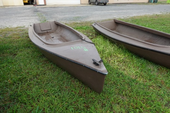 #5701 CUSTOM BUILT DUCK BOAT BY BILLY TODD WEST OCEAN CITY 13 X 4 X 14" SID