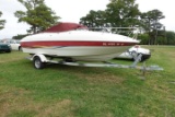 #4301 2001 BAYLINER BOAT CAPRI LX 21' 5.0 MERCURY MERCRUISER ALPA ONE OUTDR