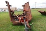 #2407 RHINO BATWING MOWER FLEX 20 20' CUTTING TWO FOLD UP WINGS SOLID RUBBE