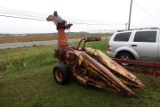 #3304 718 NEW HOLLAND 1 ROW CHOPPER PIN TYPE HITCH PTO DRIVEN MODEL 718 SN
