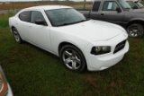 #3004 2008 DODGE CHARGER 124521 MILES POWER DOORS AND WINDOWS CENTER CONSOL