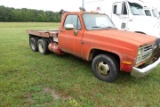 #3020 1985 CHEVY C30 SHOWING 16517 MILES INTERIOR IN ROUGH CONDITION 3 SP T