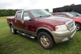 #3601 2004 FORD F150 4 WD 212600 MILES 4 DOOR AM FM RADIO SUNROOF POWER DOO