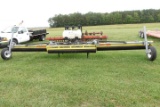#3301 GRASSWORKS WEED WIPER 24' WIDE WITH FOLDING ENDS 3 PT MOUNT 40 GAL TA