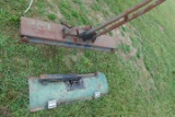 #2109 2 SNOW PLOWS 5' WITH BRACKET AND 42