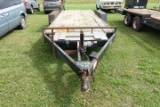 #3022 2002 CENT TRAILER 11600 LB GVW 16 X 76