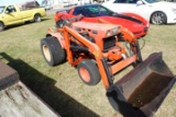 #4303 KUBOTA TRACTOR B6100E DSL LOADER ATTACHMENT 3 SP HI LO PTO 3 PT HITCH