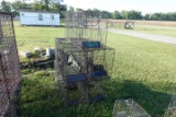 #4604 5 LARGE LIVE BOX TRAPS 48 X 16 X 22