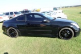 #2606 2007 INFINITI G35 168006 MILES POWER DOORS WINDOWS SEATS COLD AC AM F
