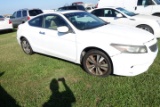 #2701 2008 HONDA ACCORD 202096 MILES AM FM CD PLAYER COLD AC SUNROOF LEATHE