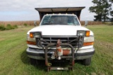 #3003 1996 FORD F350 DUMP TRUCK 4X4 162126 MILES 7.3 DIESEL 12' DUMP BODY F