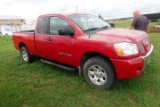 #7501 2005 NISSAN TITAN XES 194911 MILES 5.6 V8 4X4 EXT CAB AM FM DIS REBUI