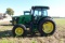 JOHN DEERE 6105 E 1735 HRS 4 WD FULL CAB ALL GLASS GOOD AC HEAT RADIO 3 SP