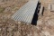 15 PCS USED 8' CORRUGATED METAL