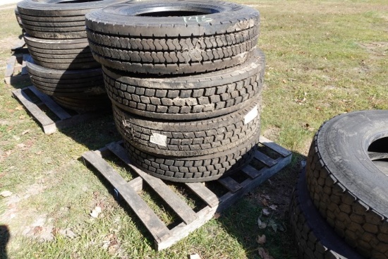4 NEW GALAXY DH241G 11R22.5 TIRES