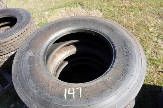 4 NEW ROAD X ST355R3 TIRES 11R22.5