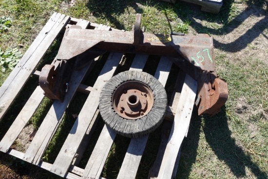 SPEECO QUICK HITCH WITH IMPLEMENT WHEEL 38 X 19