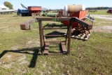 STEEL LG GRAIN BAG STAND PORTABLE WITH PALLET FORKS