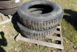 2 DUNLOP SP 431 TIRES 11R225 GOOD CONDITION