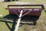 MOUNTVILLE MFG CO 8 X 24 ROLLER HITCH MOUNTED ON 4X4 SALT TREATED POST