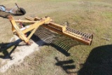 THE LEINBACH LINE 8' ADJUST ROOT RAKE 3 PT HITCH