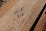 22 PCS 14 X 2 X 8 PRE USED LUMBER