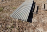 15 PCS USED 8' CORRUGATED METAL