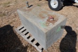 APPROX 50 GAL STEEL FUEL TANK