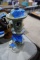 SOAP STONE TABLE LAMP APPROX 13 INCH TALL