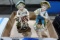 PAIR OF PORCELAIN FIGURINES FARM BOY AND GIRL