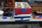 3 BOXES ITALIAN CRYSTAL GLASSES 12 ARE HAND PAINTED COBALT