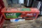 1998 COCA COLA HOLIDAY TRUCK CARAVAN WITH GLASS VASES AND CARRIER
